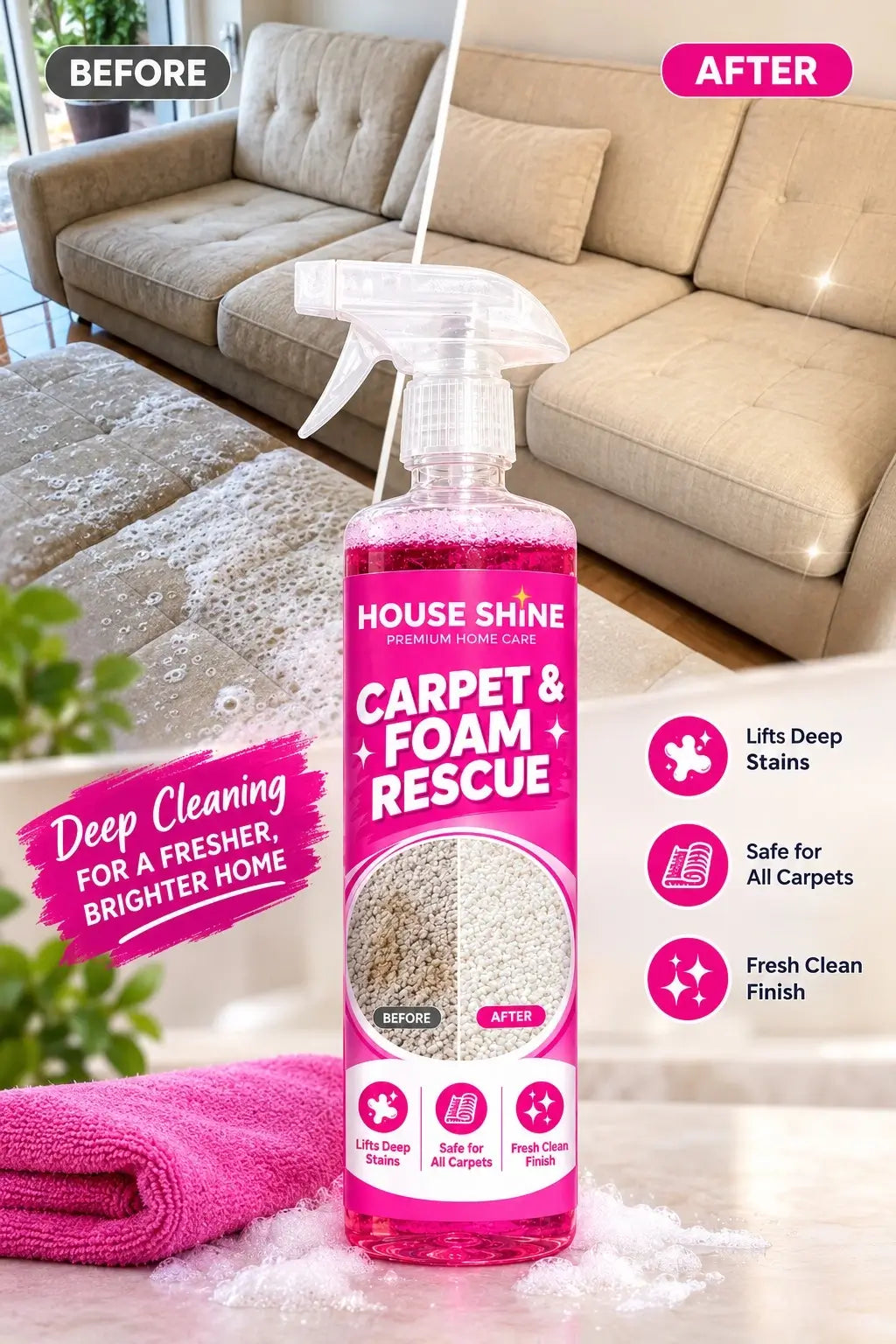 Carpet And Foam Rescue - 500ml